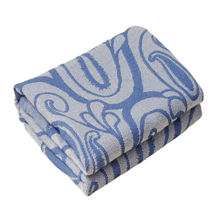 180 x 135cm Portable Office Sofa Nap Blanket Soft Polyester Throw Blanket for Car Travel - Paisley - 6