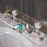 Shampoo Holder Bathroom Shelf Suction Cup Wall Mounted Shower Shelf Over Faucet Sink Rack - Transparent - 4