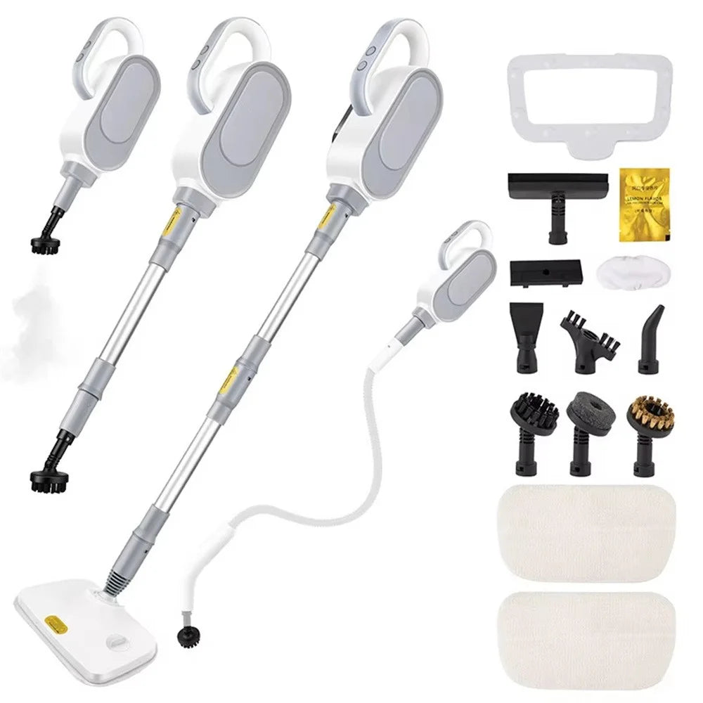 3 Speed Settings Household Steam Mop High Temperature Electric Handheld Floor Cleaner, EU Plug - 1