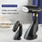 1500W Portable Steam Iron Dry / Wet Dual Use Handheld Folding Garment Steamer with 168ml Water Tank, EU Plug - Black - 3