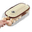 Single Tier Double Row Auto Rolling Egg Storage Container Plastic Stackable Refrigerator Eggs Organizer Box - Clear - 1