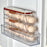 3-Tier Single Row Auto Rolling Egg Storage Container Plastic Stackable Refrigerator Eggs Organizer Box - Clear - 2