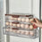 3-Tier Single Row Auto Rolling Egg Storage Container Plastic Stackable Refrigerator Eggs Organizer Box - Clear - 3