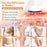 Electric Cordless Massager Bio-Pulse Heat Light Therapy Body Shaping Pain Relief Massager - White - 4