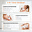 Electric Cordless Massager Bio-Pulse Heat Light Therapy Body Shaping Pain Relief Massager - White - 6