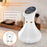 Electric Cordless Massager Bio-Pulse Heat Light Therapy Body Shaping Pain Relief Massager - White - 7
