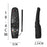 Y38 Silicone Protective Case for LG AN-MR600 / MR650 / MR18BA / MR19BA / MR20GA Remote Control Case Cover Sleeve with Strap - Black - 4