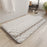 60 x 90cm Fluffy Flannel Memory Foam Bath Mat Quick Dry Water Absorbent Bathroom Non-Slip Floor Mat - Beige - 2