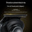 6-in-1 Electric Hair Clipper Set Multi-Function Grooming Kit IPX6 Waterproof LCD Display 1400mAh for Beard Trimming - Gold - 2