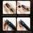 6-in-1 Electric Hair Clipper Set Multi-Function Grooming Kit IPX6 Waterproof LCD Display 1400mAh for Beard Trimming - Gold - 6