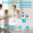 Automatic Mouthwash Dispenser 2000mAh Infrared Sensor 3 Modes 600ml Wall Mount Oral Care Device for Home Use - White - 2