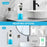 Automatic Mouthwash Dispenser 2000mAh Infrared Sensor 3 Modes 600ml Wall Mount Oral Care Device for Home Use - White - 5