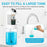 Automatic Mouthwash Dispenser 2000mAh Infrared Sensor 3 Modes 600ml Wall Mount Oral Care Device for Home Use - White - 6