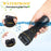 2-Speed Adjustable Electric Callus Remover IPX6 Waterproof LCD Display Foot Grinder Tool Kit Set - Black - 4