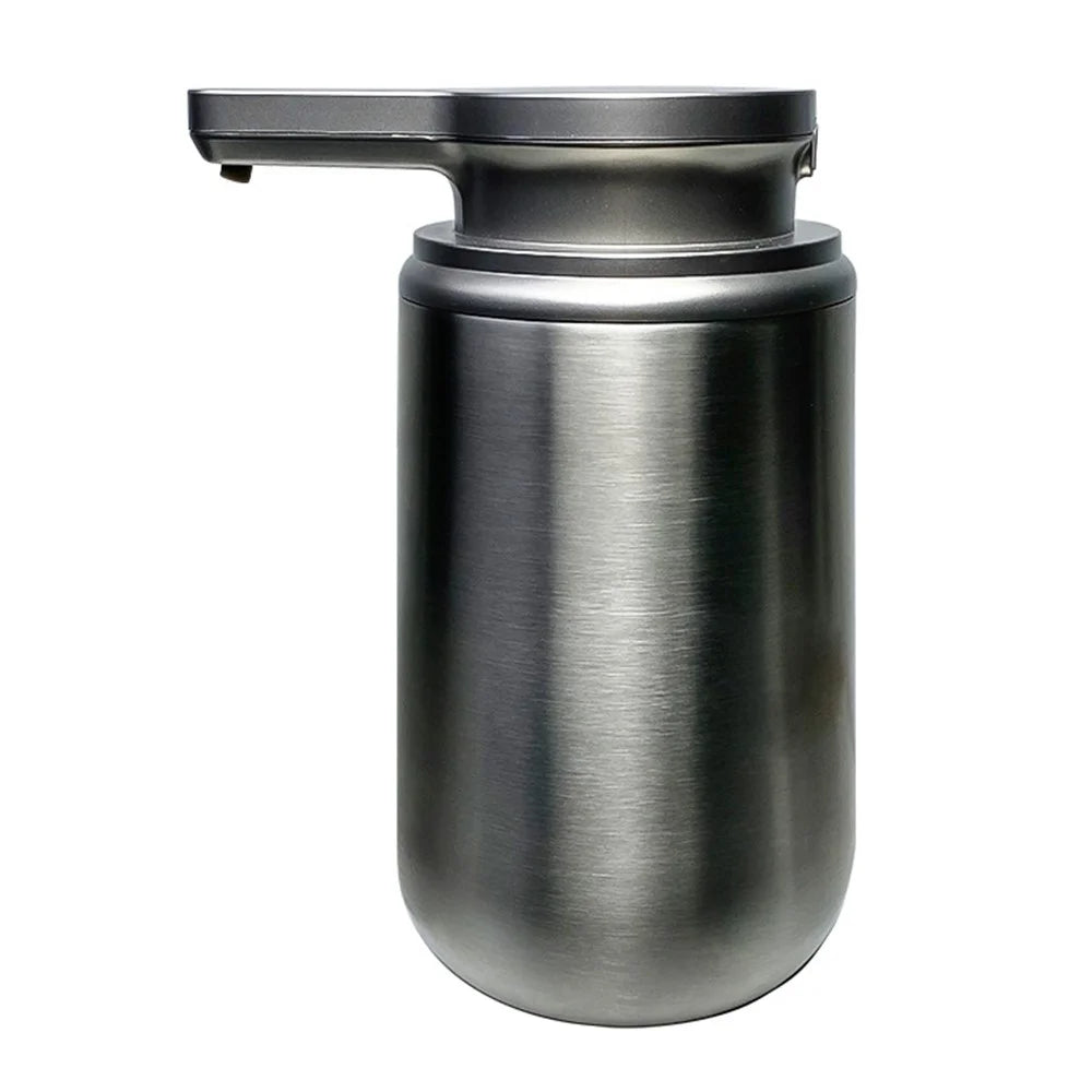 Stainless Steel Automatic Soap Dispenser 350ML Touchless Sensor Hand Sanitizer for Kitchen Bathroom - Cone Liquid - 1