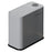 16L Large Capacity Narrow Trash Can with Lid One-Touch Button Space Saving Garbage Bin for Kitchen Bathroom - Grey - 1