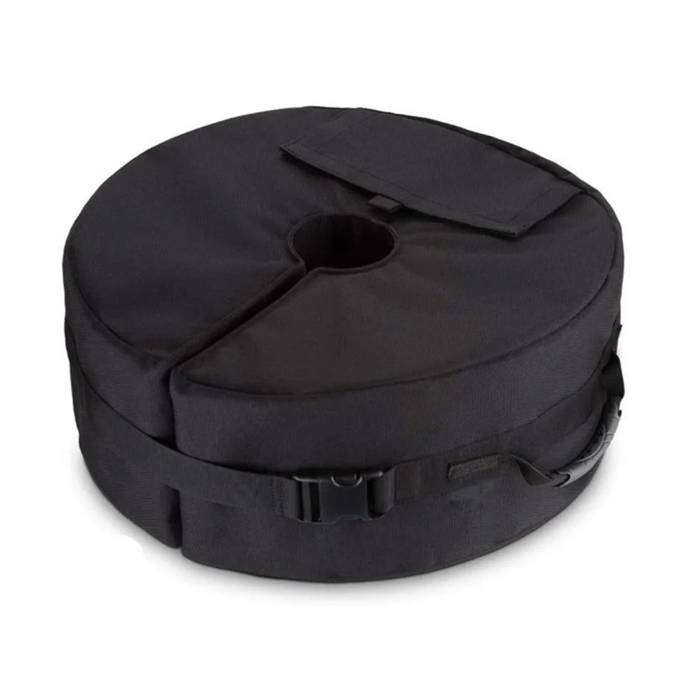 KG0043 Umbrella Base Weight Bag Heavy Duty Round Sandbag Support Bag for Cantilever Patio Umbrella - 1