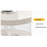 6-Grid 28.5x45.5cm Large Capacity 2-Layer Detachable Rice Container Food Storage Grain Bucket Press Grain Dispenser (BPA-Free, NO FDA Certificate) - 5