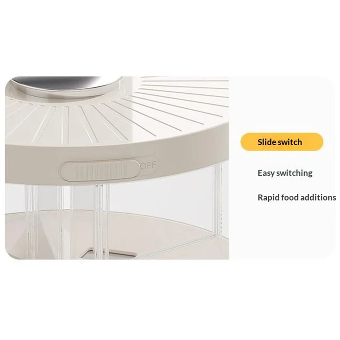 6-Grid 28.5x45.5cm Large Capacity 2-Layer Detachable Rice Container Food Storage Grain Bucket Press Grain Dispenser (BPA-Free, NO FDA Certificate) - 5
