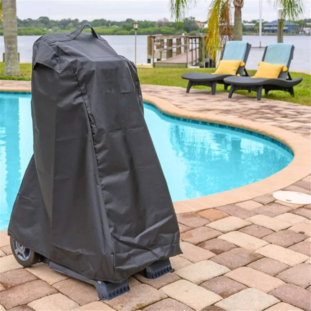 KG0146 Caddy Cover Robotic Pool Cleaner Cover Against Dust Rain UV Water Outdoor Caddy Cover - 4