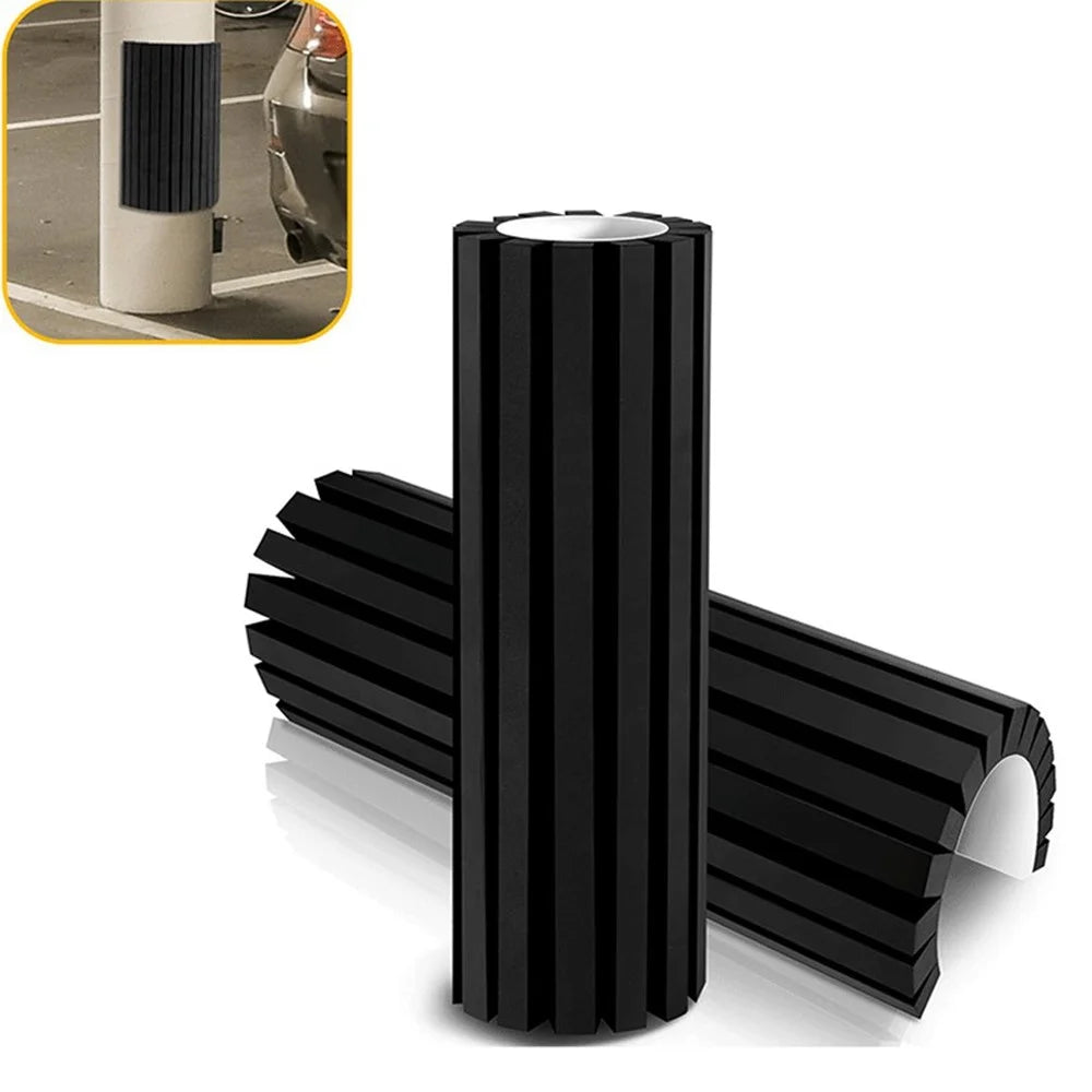 2Pcs Garage Wall Column Protector Self-Adhesive EVA Foam Parking Guard Bumper Protectors for Car Door Bump Protection - 2