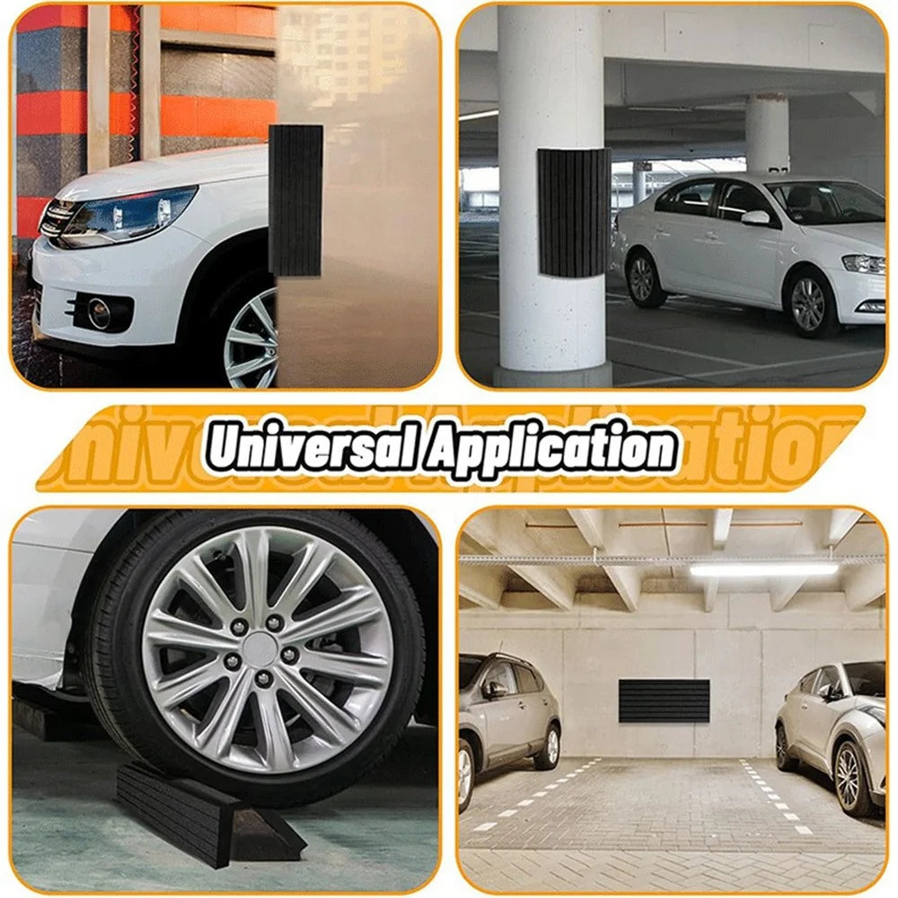 2Pcs Garage Wall Column Protector Self-Adhesive EVA Foam Parking Guard Bumper Protectors for Car Door Bump Protection - 7