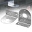 2Pcs 304 Stainless Steel L-Bracket LED Light Rack Holder Watermelon Shape LED Lamp Holder for Truck Chassis Undercarriage - 2