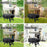 KG0212 Foosball Table Cover Outdoor Waterproof Patio Coffee Chair Billiard Soccer Table Dust Cover (420D Silver Coating) - 7