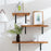 12Pcs 50x30cm Metal Wall Shelf Brackets Heavy Duty L-Shaped Triangular Support for Home DIY Storage - Black - 5