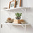 12Pcs 20x12cm Metal Wall Shelf Brackets L-Shaped Triangle Support Brackets for Home Kitchen - Black - 6
