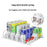 310mm 2 Rows Fridge Drink Organizer Auto Push Spring Slide Rail Beverage Automatic Drink Dispenser for Can Storage - White - 3