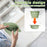 Kitchen Sink Filter Basket Foldable Collapsible Silicone Strainer Food Waste Collector Drain Basket - Green - 3