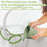 Kitchen Sink Filter Basket Foldable Collapsible Silicone Strainer Food Waste Collector Drain Basket - Green - 4