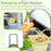 Kitchen Sink Filter Basket Foldable Collapsible Silicone Strainer Food Waste Collector Drain Basket - Green - 5