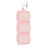 1 Set 50ml Silicone Pill Organizer Box Portable Medicine Case with Detachable Bottles for Travel (FDA Certified, BPA-Free) - Pink - 1