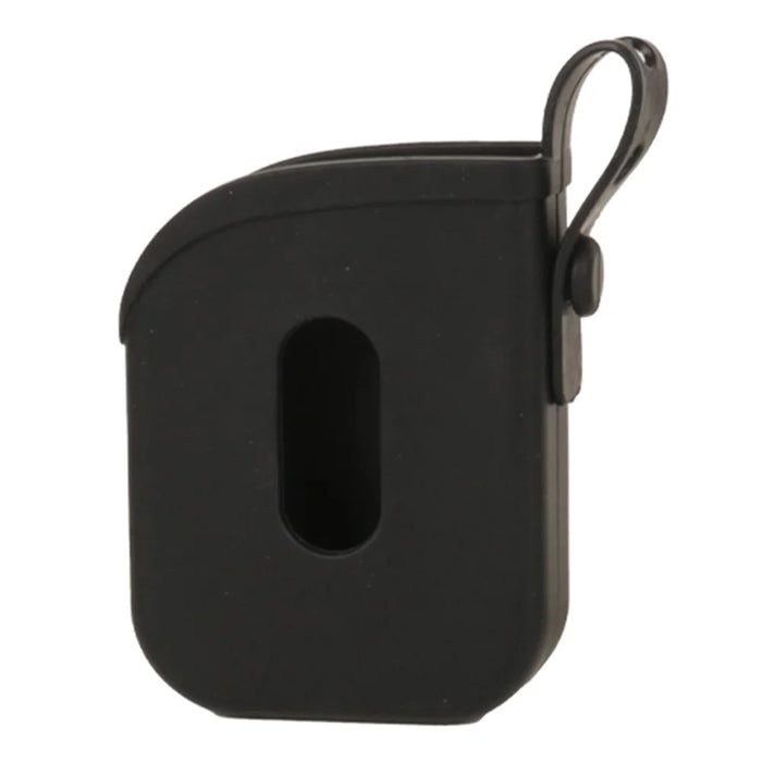 Silicone Hand Sanitizer Protective Case for Touchland Spray Bottle Protective Cover with Strap - Black - 1