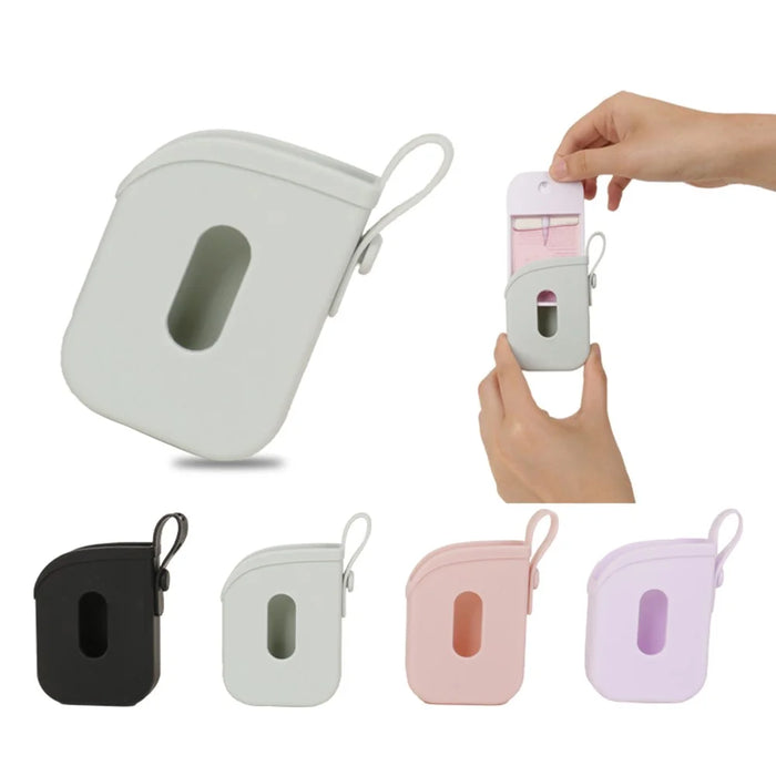 Silicone Hand Sanitizer Protective Case for Touchland Spray Bottle Protective Cover with Strap - Black - 2