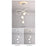Nordic Style 3 Color Temperature LED Chandelier Pendant Light Adjustable Height for Dining Room Bedroom - White - 5