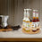 Bamboo Spice Storage Rack 360 Degrees Rotating 7 Holes Kitchen Countertop Organizer for Seasoning Bottles - 4