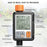 Automatic Garden Irrigation Watering Timer Lawn Tap Hose Sprinkler Timer with LCD Screen and Adapter - 3