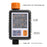 Automatic Garden Irrigation Watering Timer Lawn Tap Hose Sprinkler Timer with LCD Screen and Adapter - 5
