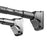 1-1.7m Retractable Telescopic Clothes Drying Rod One-Click Extension No Drilling Wall Mounted Closet Balcony Rack - Grey - 7