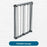 3-Tier Foldable Clothes Drying Rack Easy Install Indoor Outdoor Floor Standing Laundry Rack Portable Garment Hanger - 3