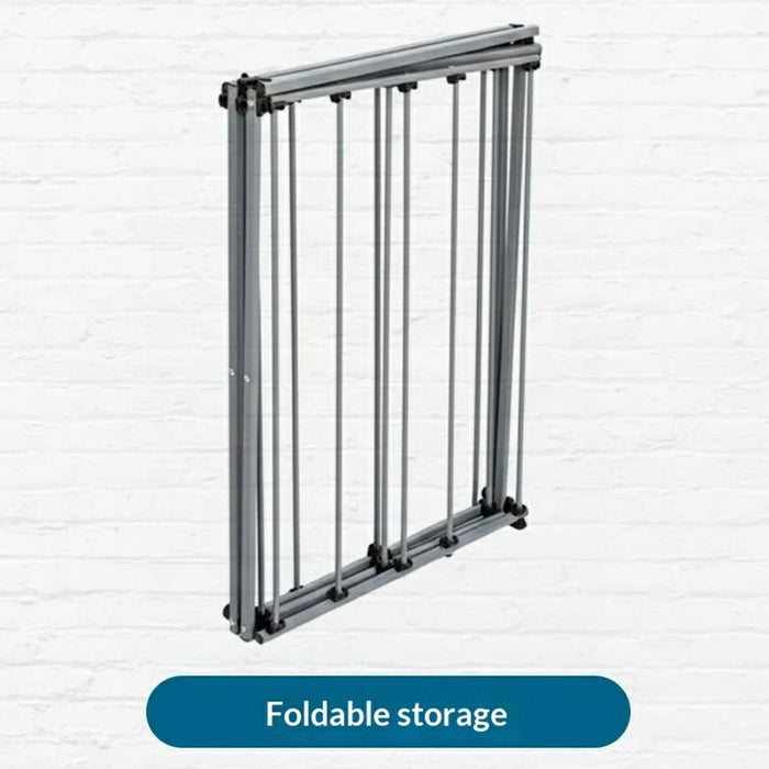 3-Tier Foldable Clothes Drying Rack Easy Install Indoor Outdoor Floor Standing Laundry Rack Portable Garment Hanger - 3