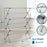 3-Tier Foldable Clothes Drying Rack Easy Install Indoor Outdoor Floor Standing Laundry Rack Portable Garment Hanger - 6