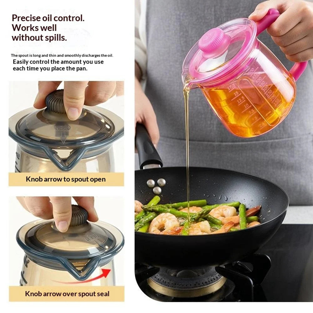 750ml Food Grade Silicone Milk Jug Heat Resistant Water Kettle Coffee Pot for Tea (BPA-Free, FDA Certified) - Yellow - 6