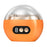 HZ-005 Electric Nail Clipper Rechargeable 3-Speed Adjustment Automatic Nail Trimmer for Home - Orange - 1