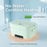 RT-505 1500ml Portable Electric Lunch Box Wireless Waterless Heating 304 Stainless Steel Food Warmer for Office Outdoor - Green - 2