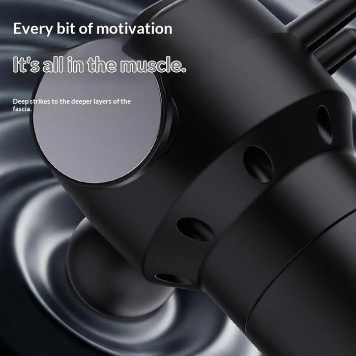 Multi-Functional Fascia Release Massage Gun Deep Tissue Massage Gun 4 Speed Levels Portable Muscle Relaxing Massager - 4