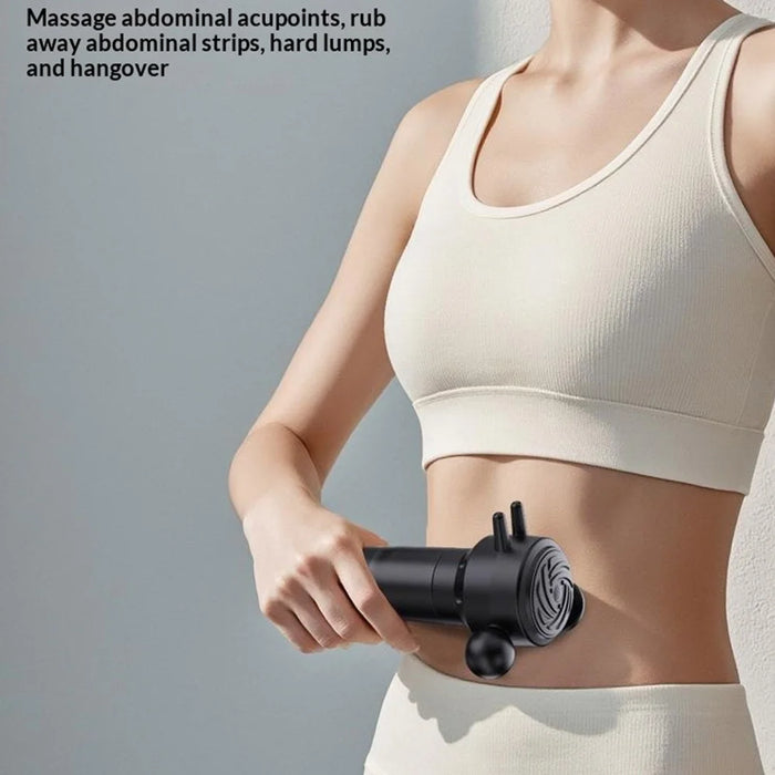 Multi-Functional Fascia Release Massage Gun Deep Tissue Massage Gun 4 Speed Levels Portable Muscle Relaxing Massager - 6